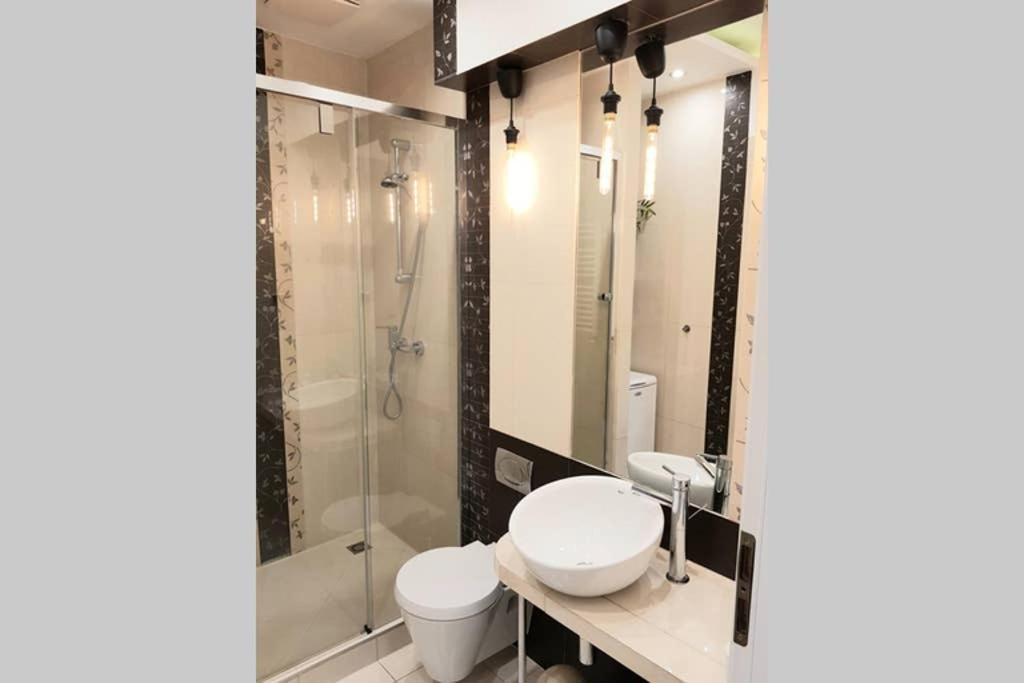 Cozy Modern Studio Green Apartment In Old Town Krakau Exterior foto